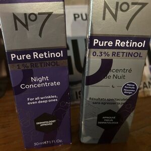 No7 Pure Retinol Night Concentrate - Purple